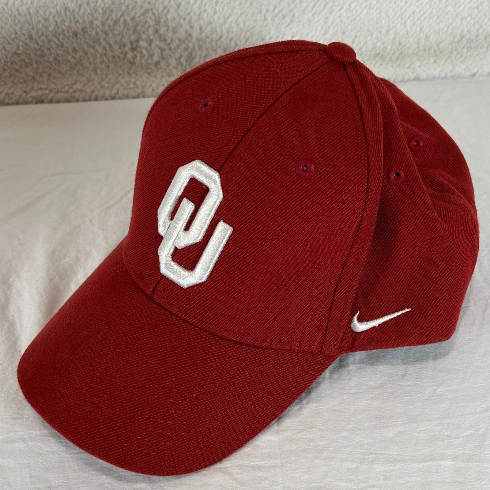 Oklahoma Sooners Ou Nike Team Red Baseball Cap Hat Adjustable
